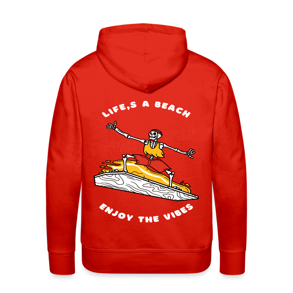 Men’s Premium Water Fun Hoodie - red