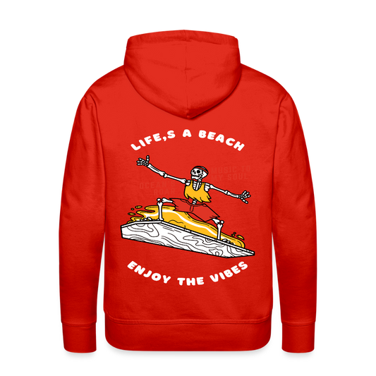 Men’s Premium Water Fun Hoodie - red