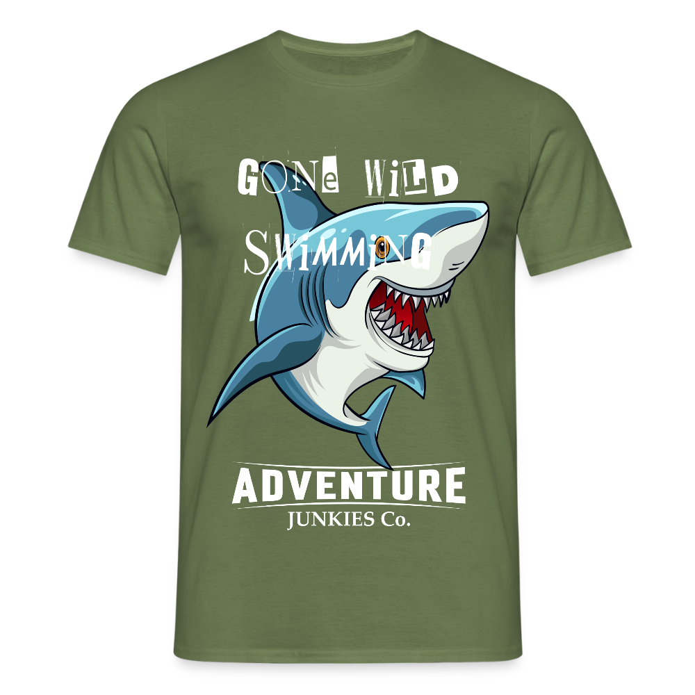 Men's T-Shirt water - military green