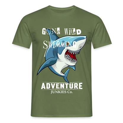 Men's T-Shirt water - military green