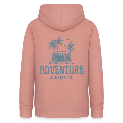 Women's Camping Hoodie - dusky rose