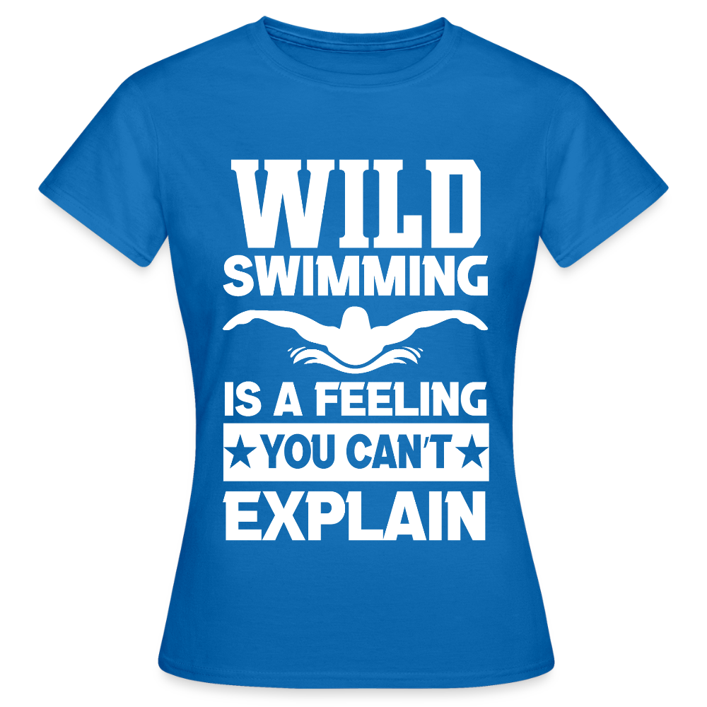 Women's Water Adventure  T-Shirt - royal blue