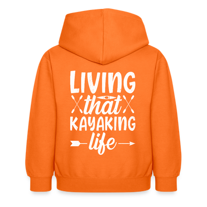 Children's  Unisex Hoodie - orange