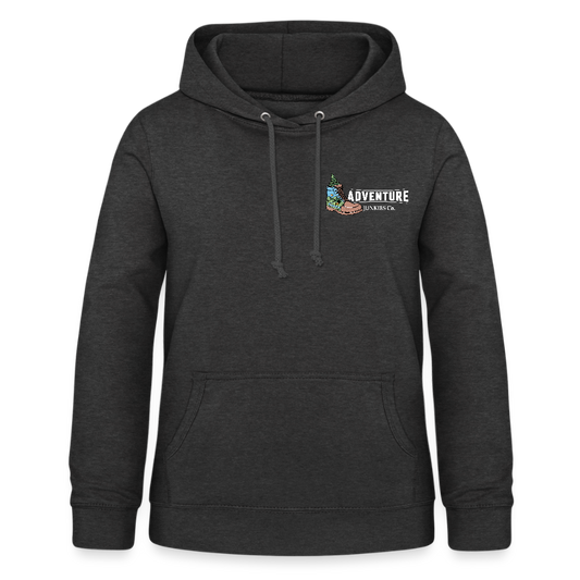 Women's Hoodie Water Adventures - charcoal grey