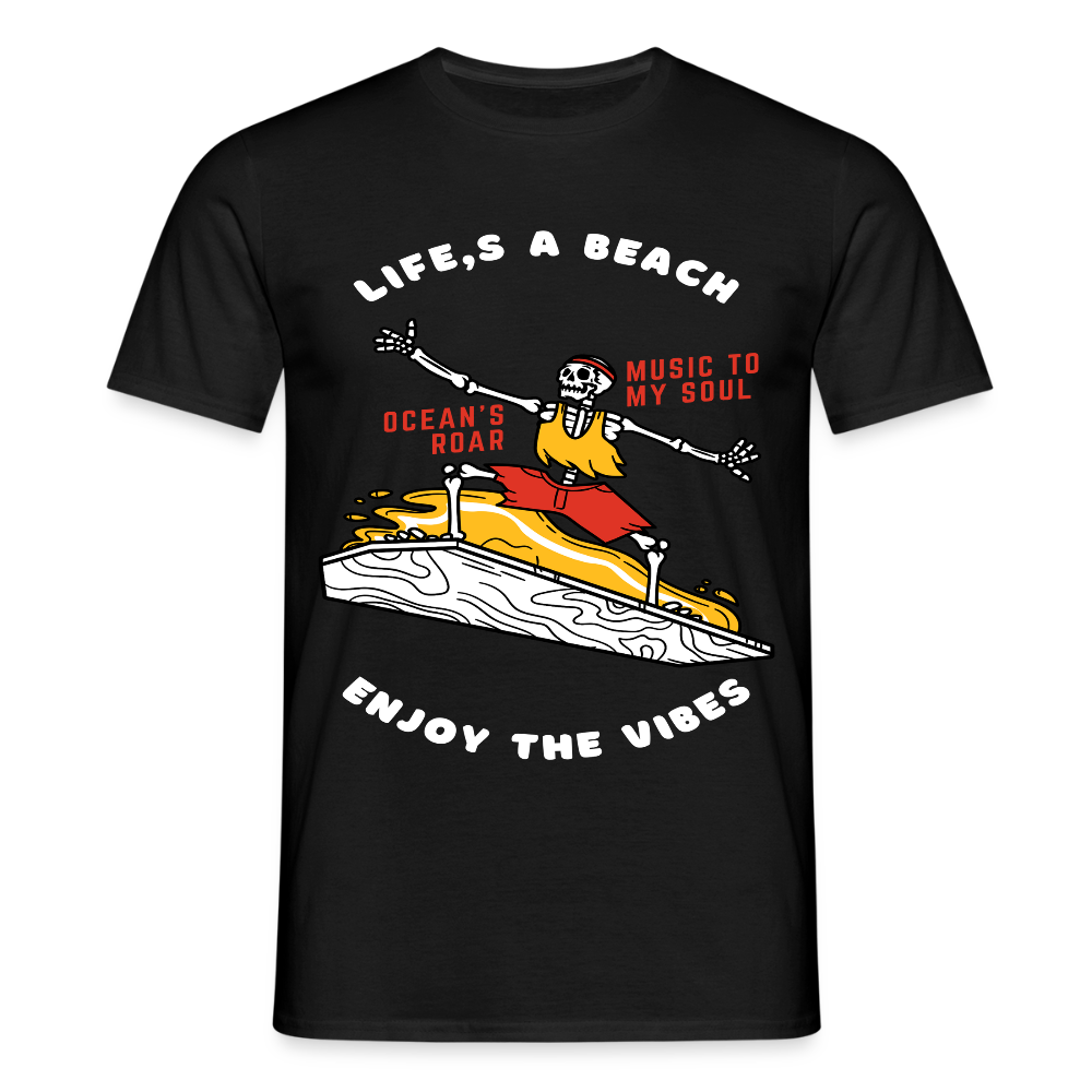 Men's T-Shirt Water - black