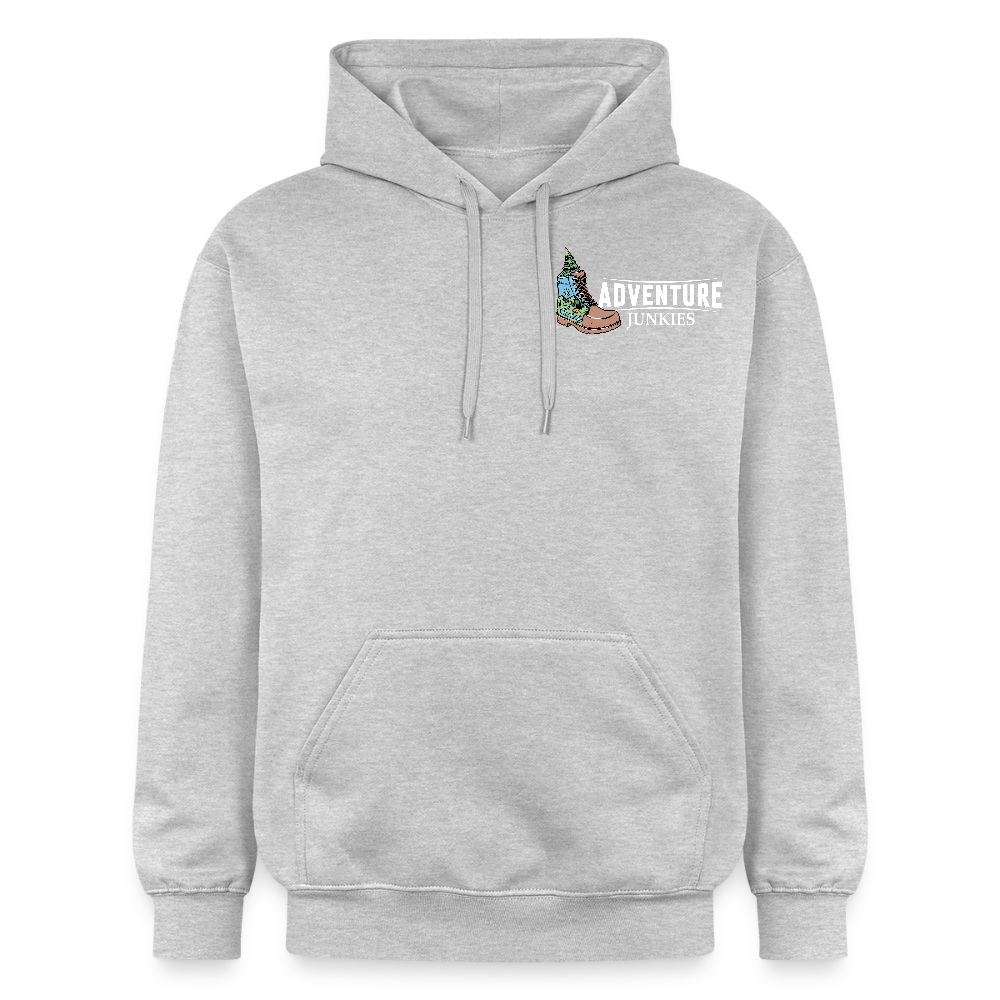 Adult Unisex  Midweight Hoodie - light heather grey