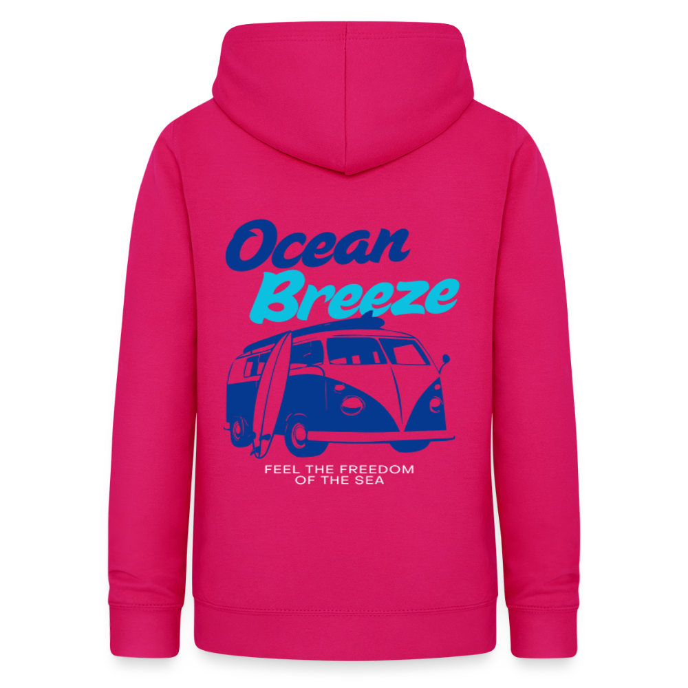 Women's Camping Hoodie - dark pink