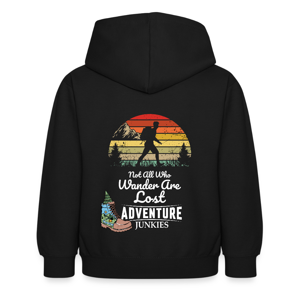 Children's  Unisex Hoodie - black