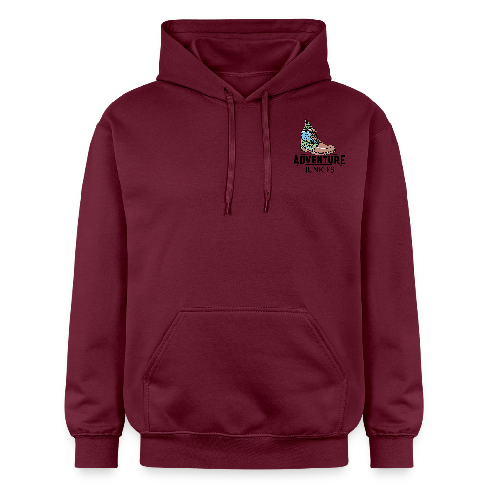 Unisex Midweight Hoodie - maroon