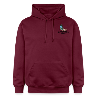 Unisex Midweight Hoodie - maroon