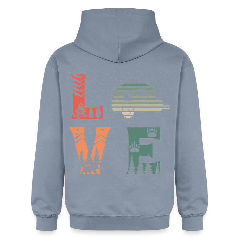 Unisex Midweight Hoodie - blue