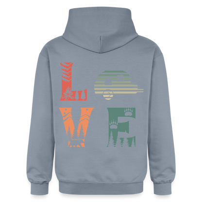 Unisex Midweight Hoodie - blue