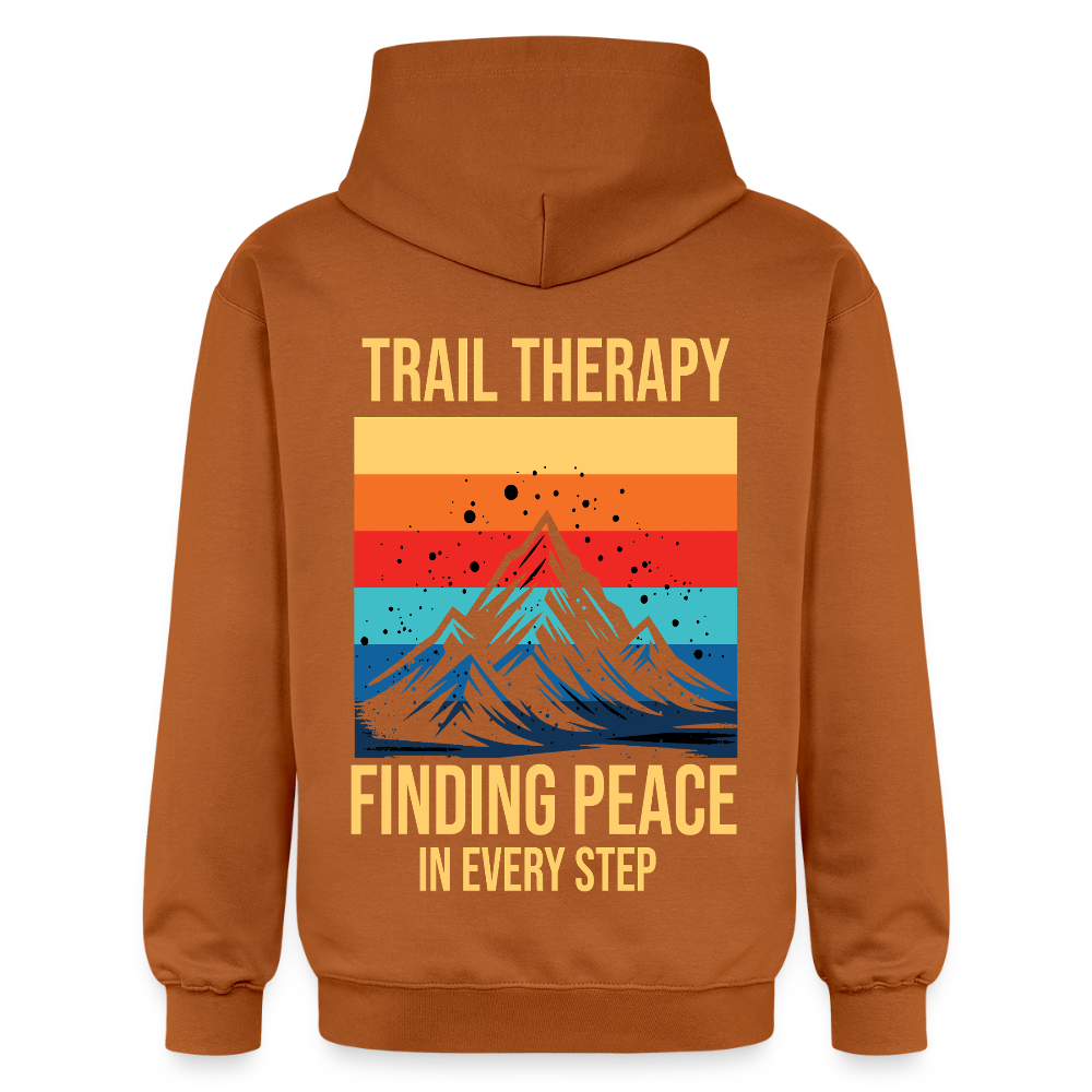 Adult Unisex Midweight Hoodie - Athletic Orange