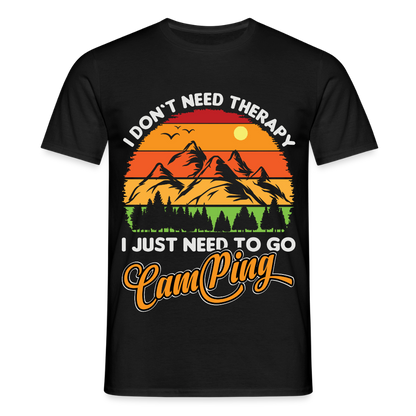 Men's Camping T-Shirt - black