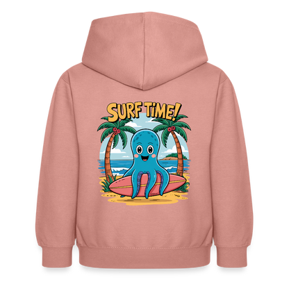 Children's  Unisex Hoodie - dusky rose