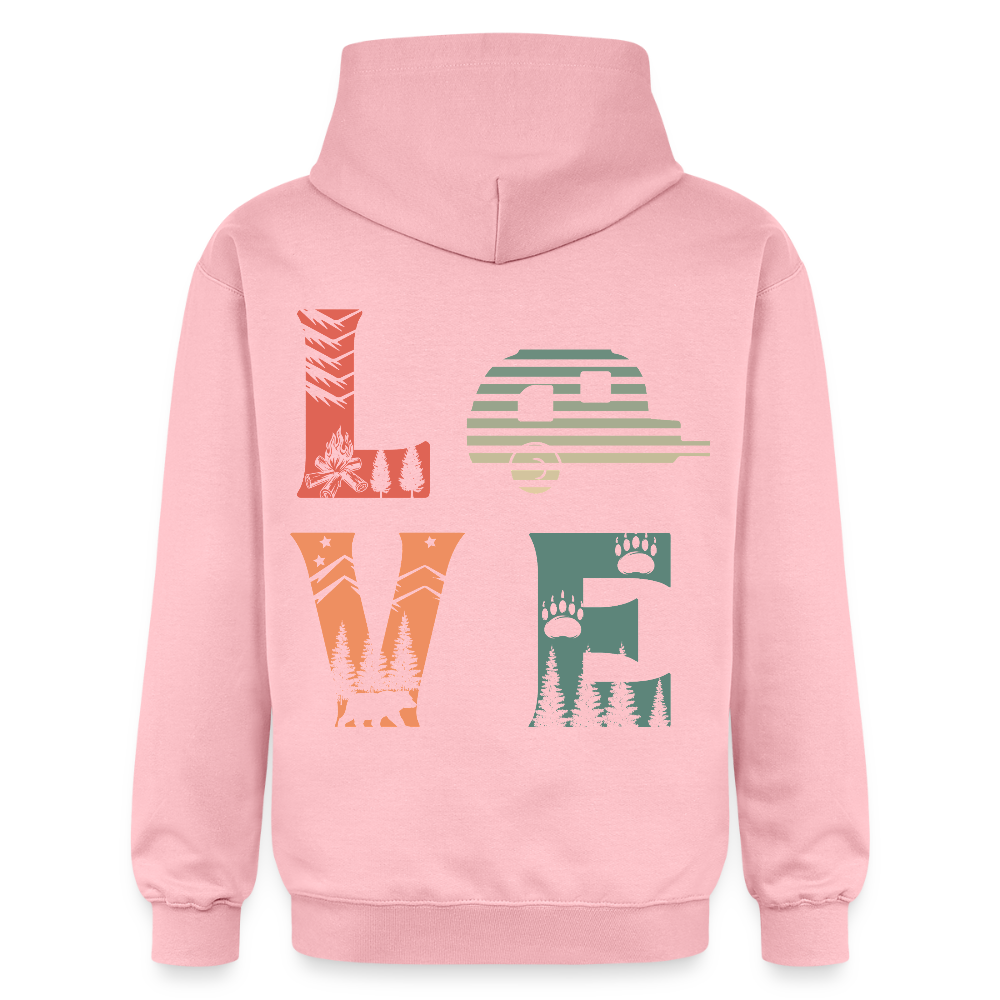 Unisex Midweight Hoodie - light pink