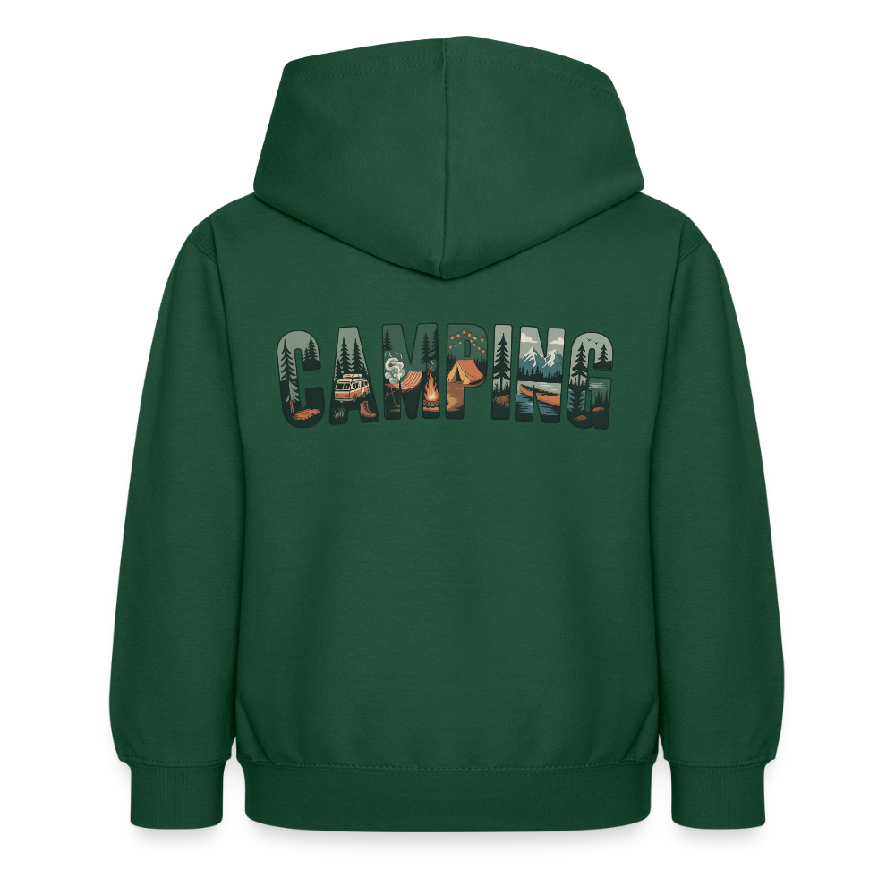 Children's Hoodie - bottle green