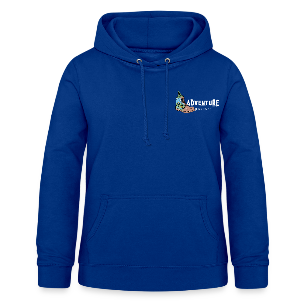 Women's Hoodie Water Adventures - bright royal