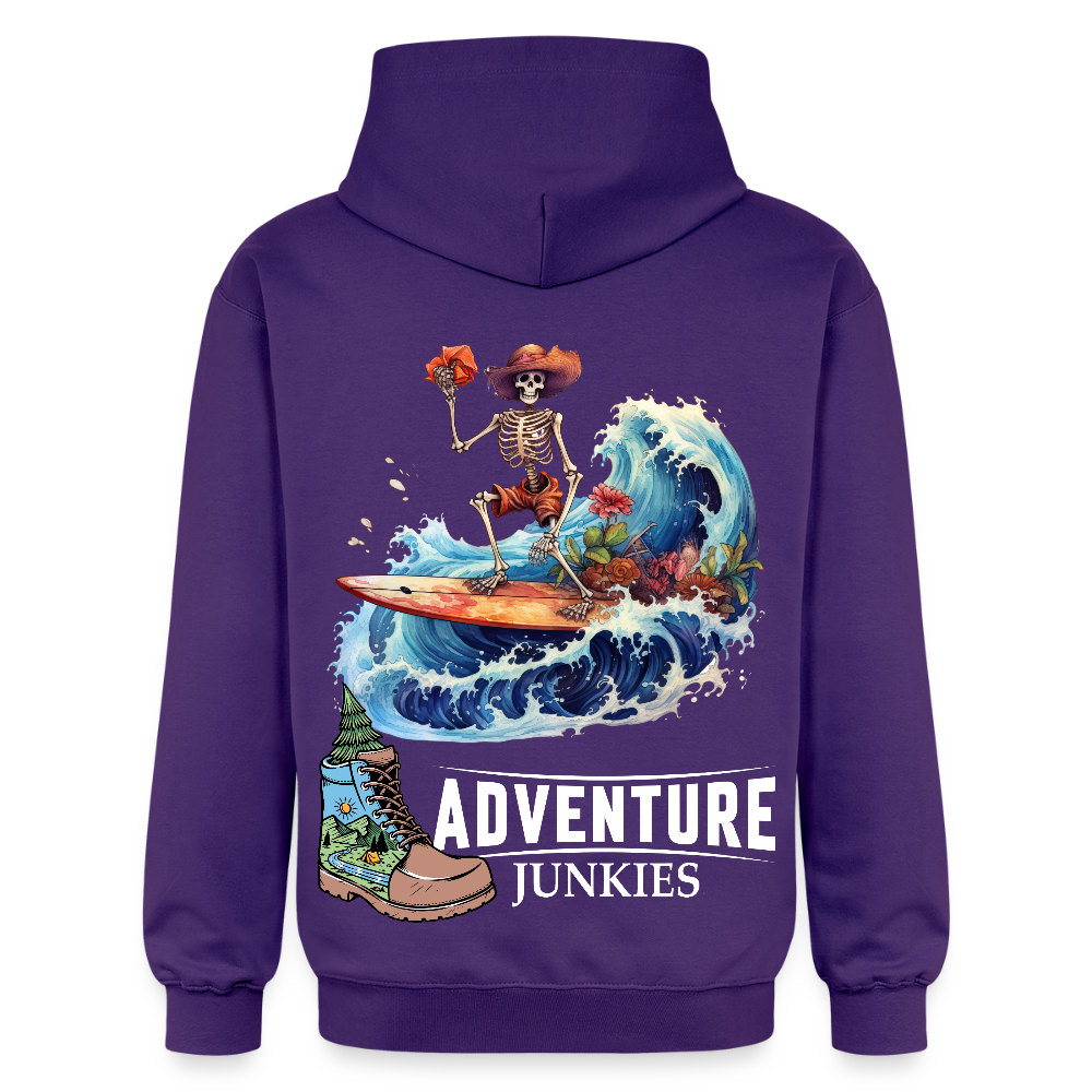 Adult Unisex  Midweight Hoodie - purple