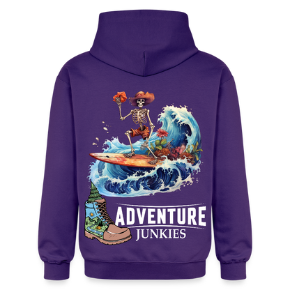 Adult Unisex  Midweight Hoodie - purple