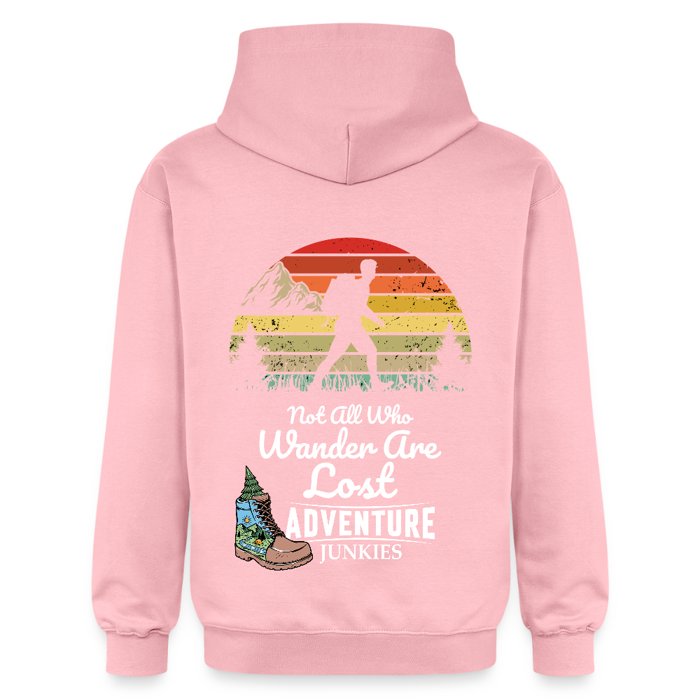 Adult Unisex  Midweight Hoodie - light pink