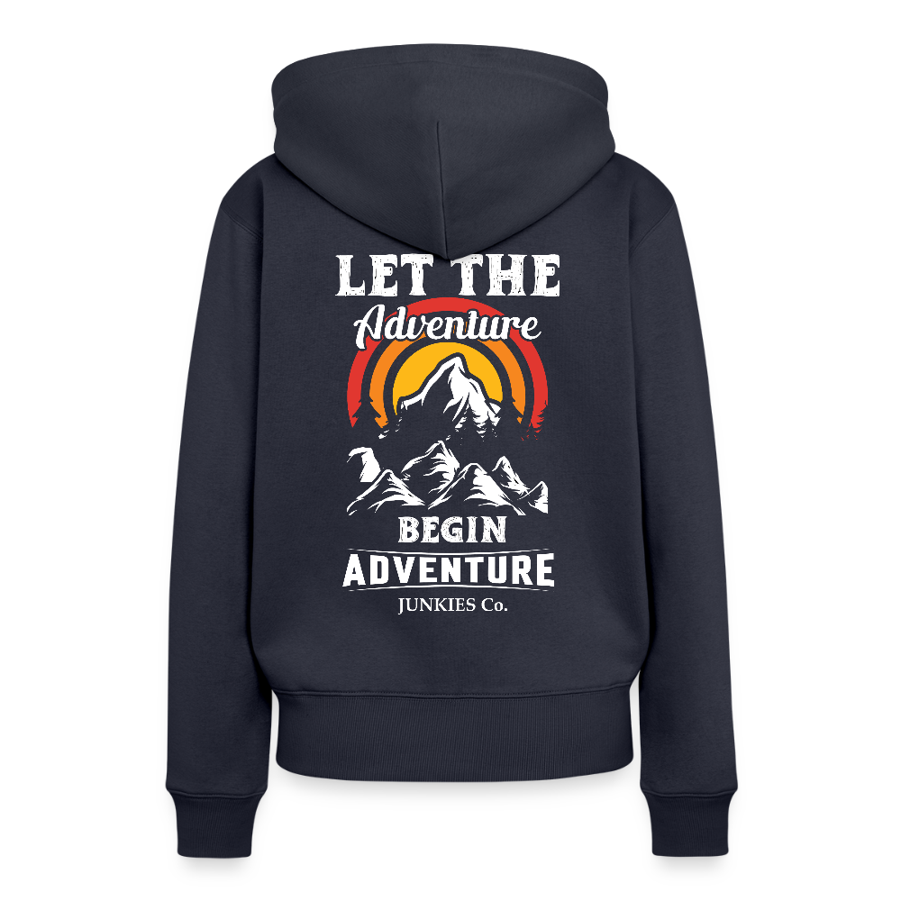 Women’s Premium Hiking / Walking Hoodie - navy