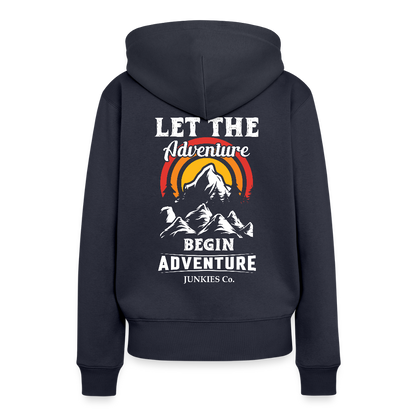 Women’s Premium Hiking / Walking Hoodie - navy