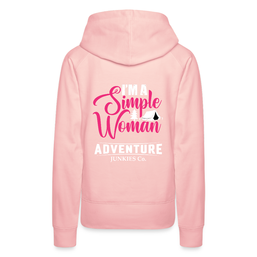 Women’s Premium Hoodie Crystal Pink - crystal pink
