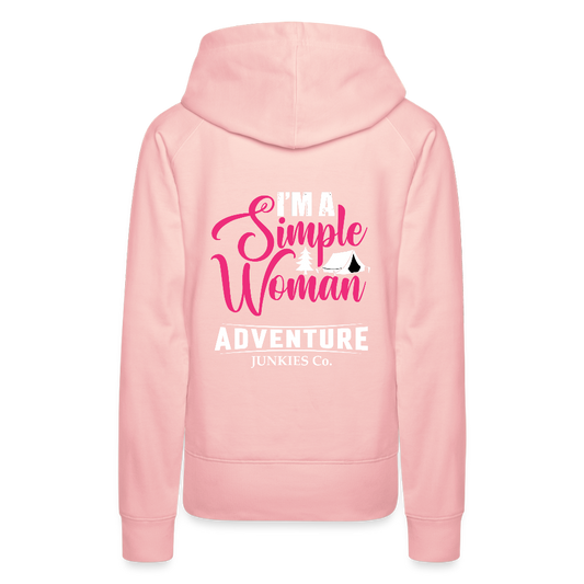Women’s Premium Hoodie Crystal Pink - crystal pink