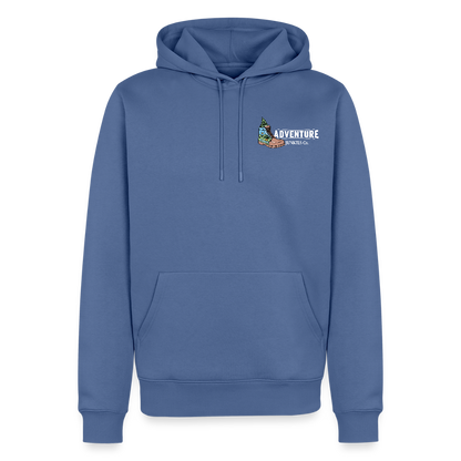 Men’s Premium Hiking /Walking Hoodie - stone blue