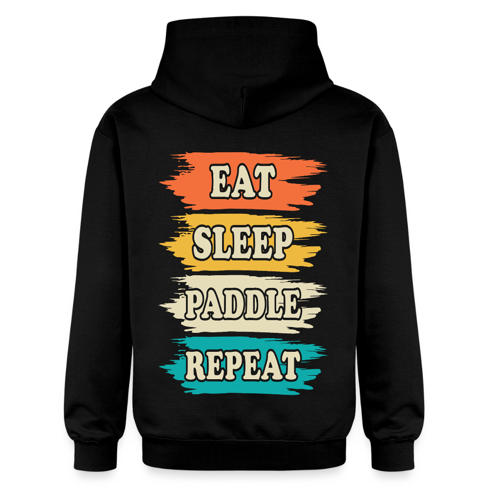 Adult Unisex Midweight Hoodie - black