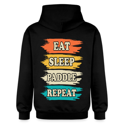 Adult Unisex Midweight Hoodie - black