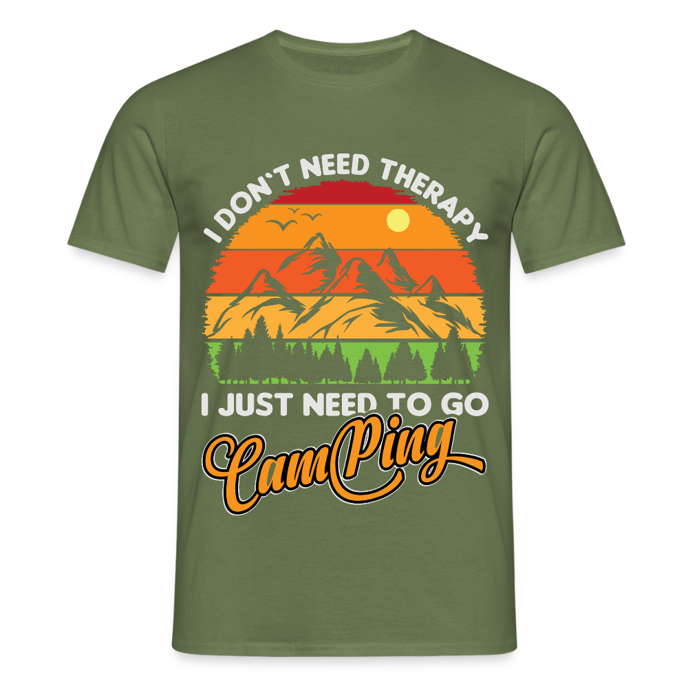 Men's Camping T-Shirt - military green