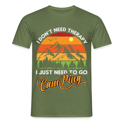 Men's Camping T-Shirt - military green