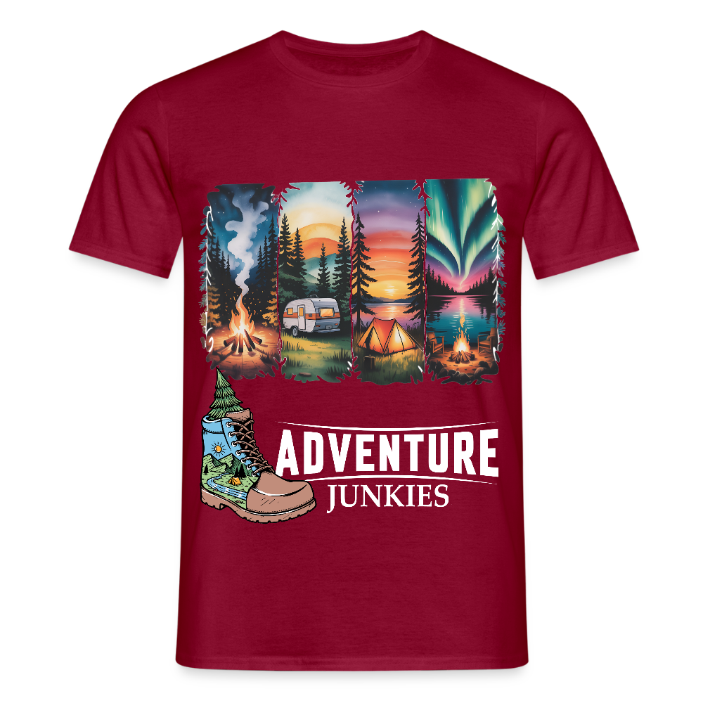 Men's T-Shirt - brick red