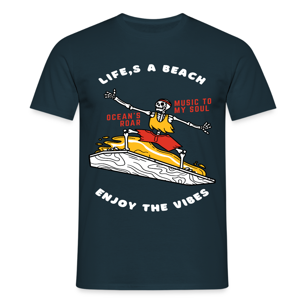 Men's T-Shirt Water - navy