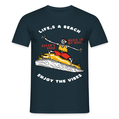 Men's T-Shirt Water - navy