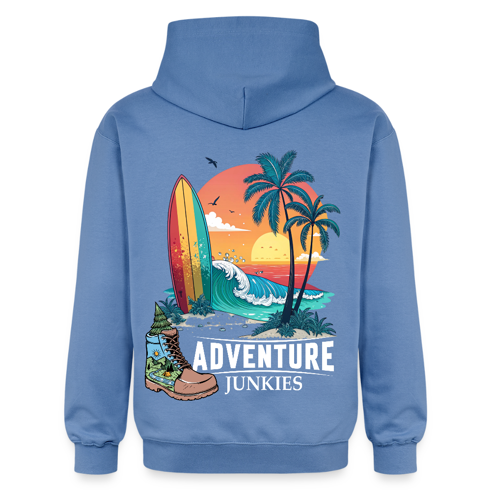 Adult Unisex  Midweight Hoodie - carolina blue