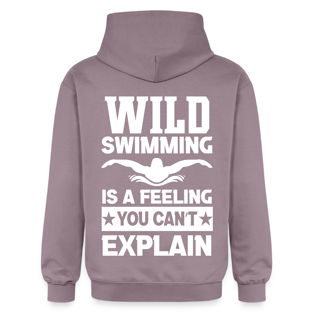 Adult Unisex  Midweight Hoodie - purple-grey 