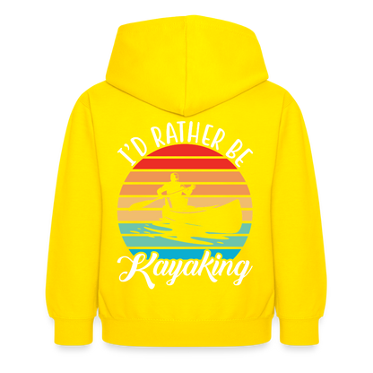 Children's  Unisex Hoodie - yellow