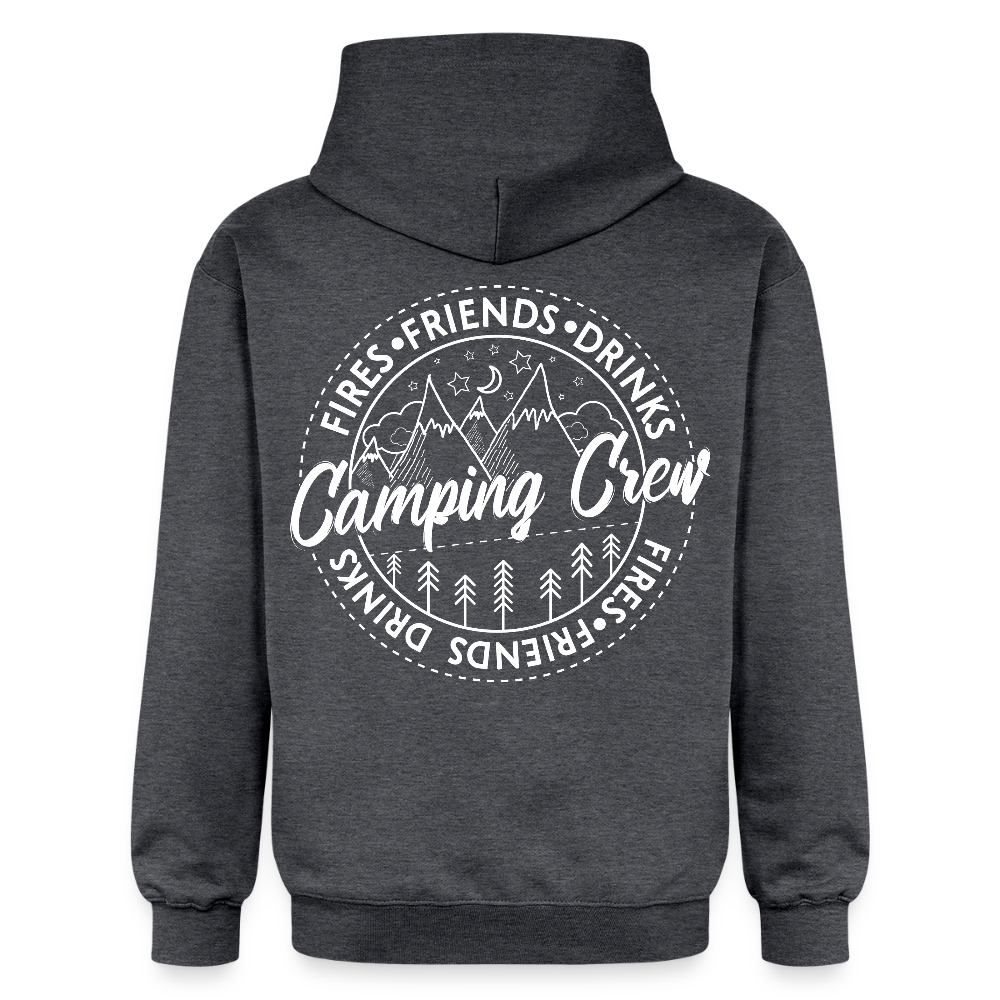 Unisex Midweight Hoodie - dark heather grey