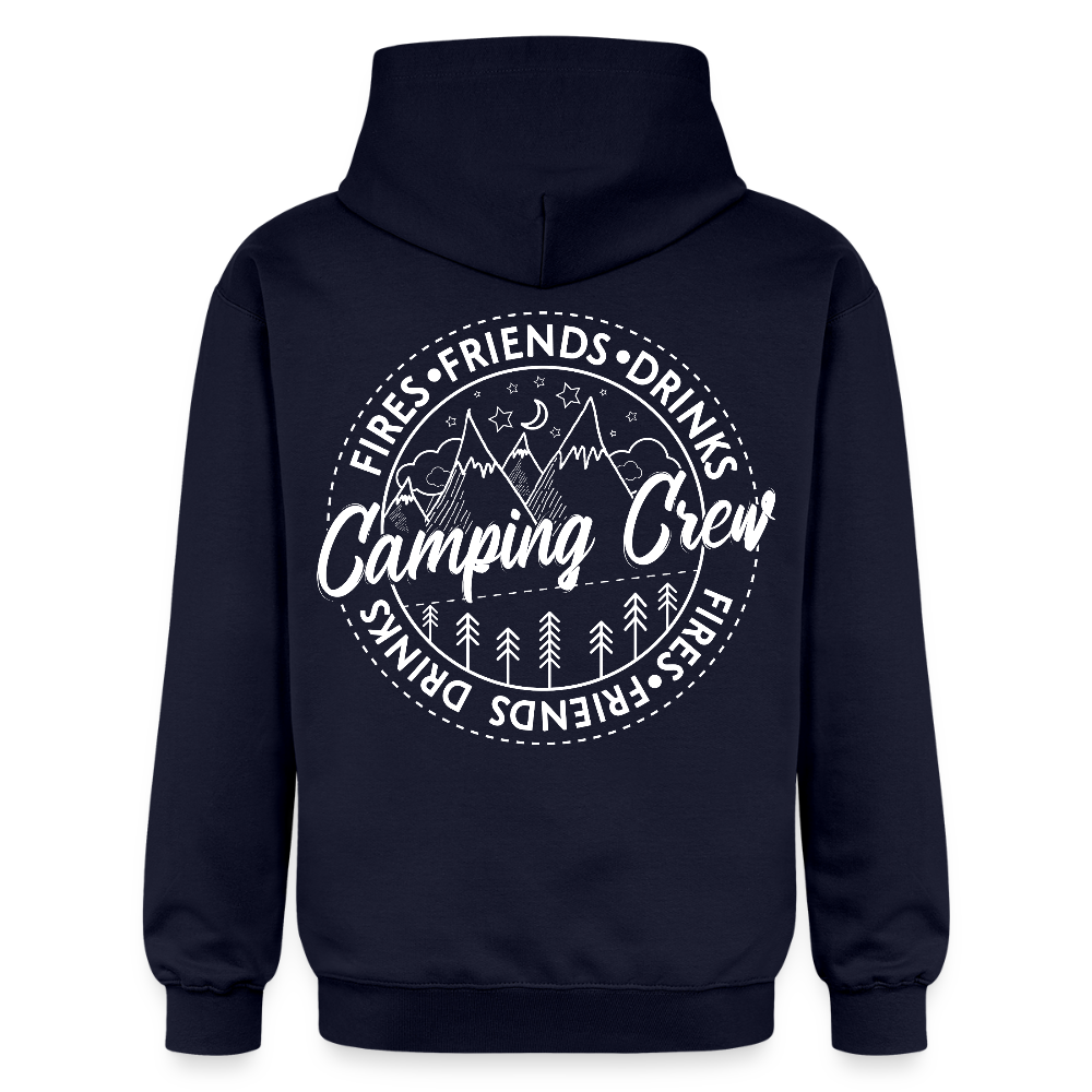 Unisex Midweight Hoodie - navy