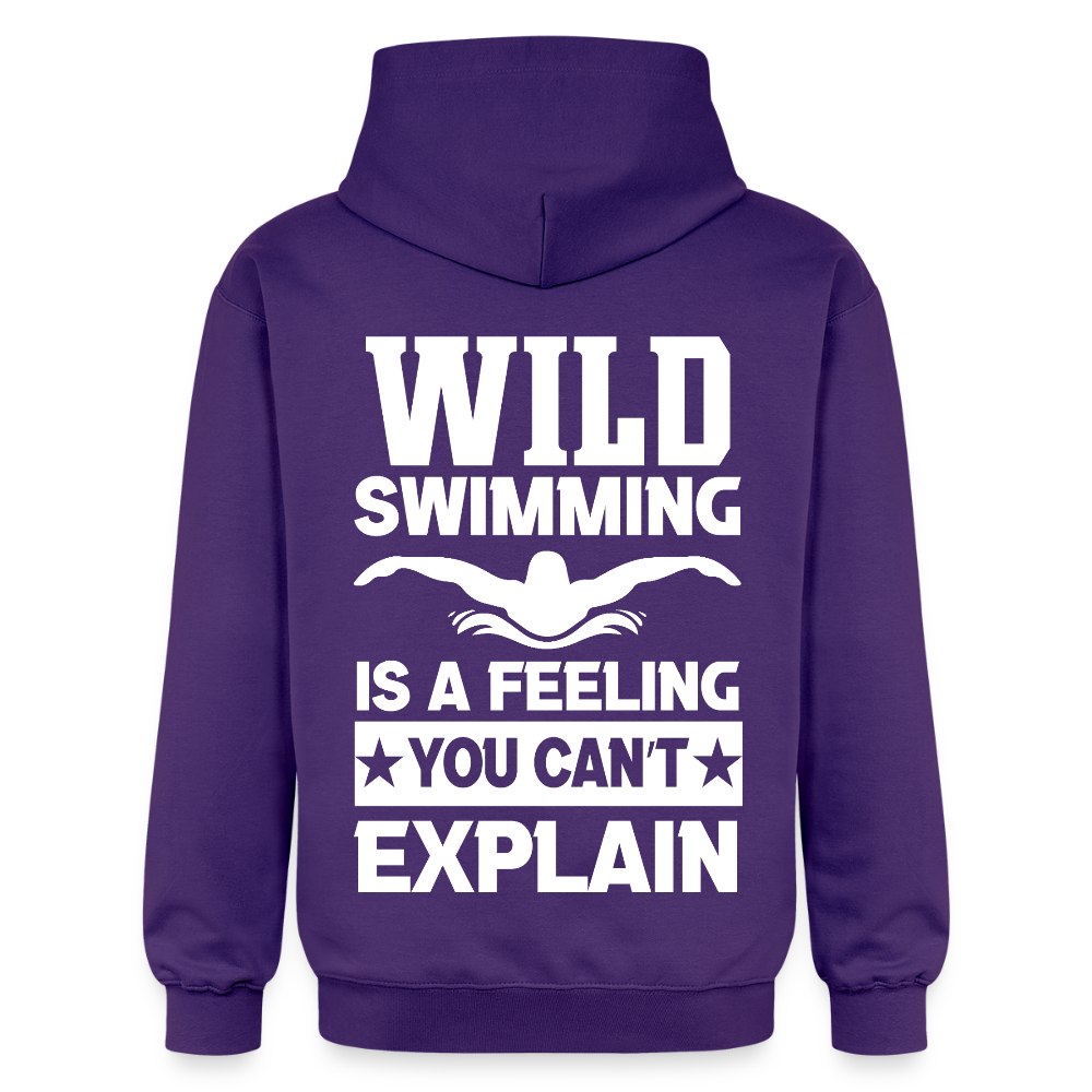 Adult Unisex  Midweight Hoodie - purple