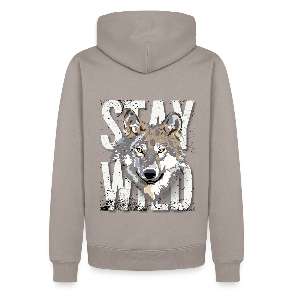 Men’s Premium Camping  Hoodie - taupe