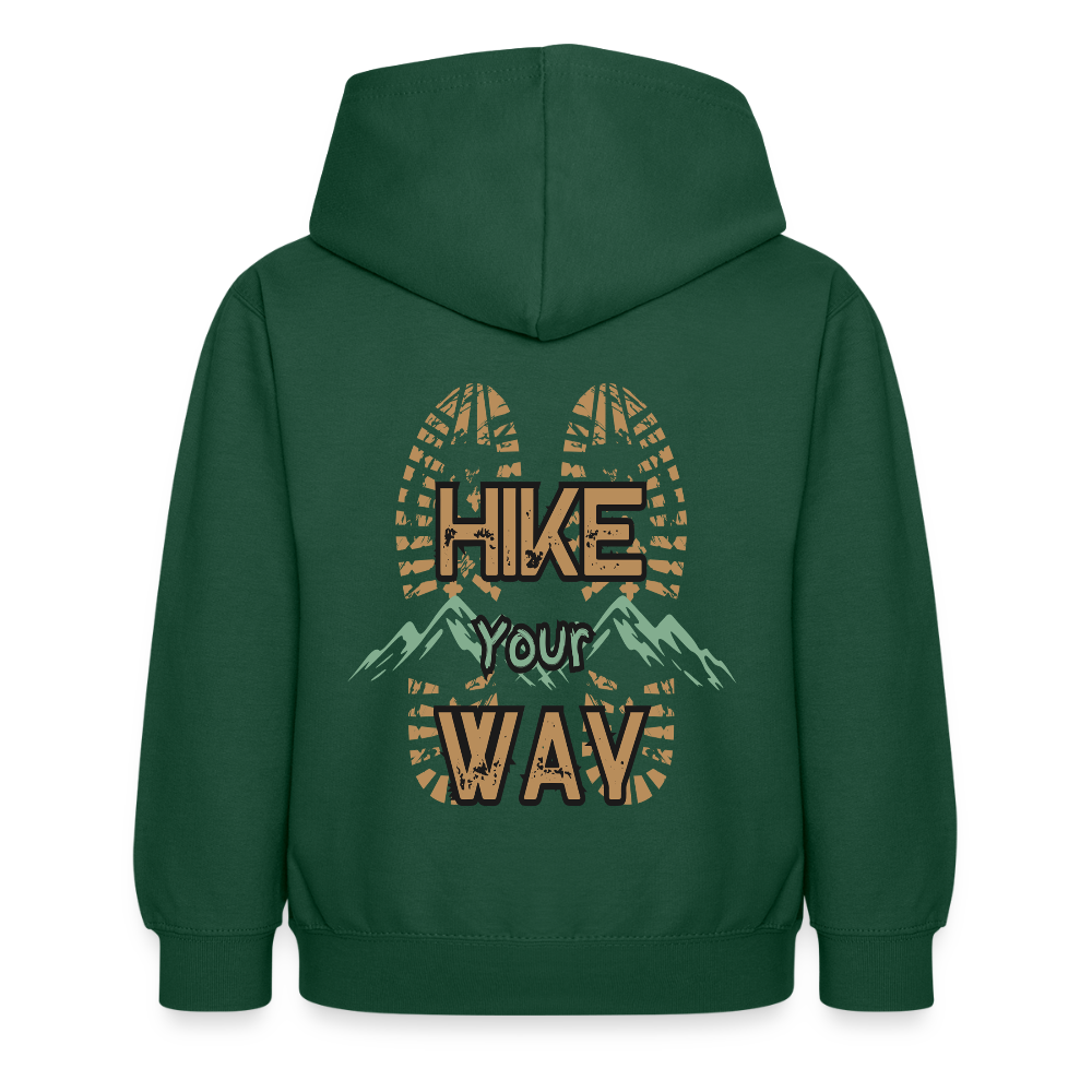 Children's  Unisex Hoodie - bottle green