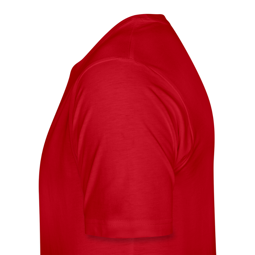 Men’s T-Shirt Front Design Not All that Wander - red