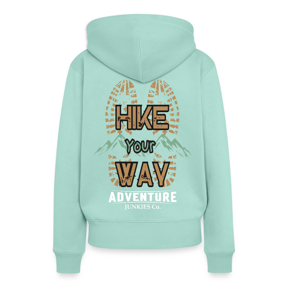 Women’s Premium  Hiking / Walking Hoodie - mint 