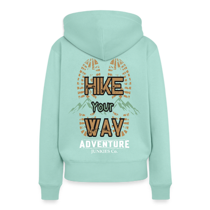 Women’s Premium  Hiking / Walking Hoodie - mint 