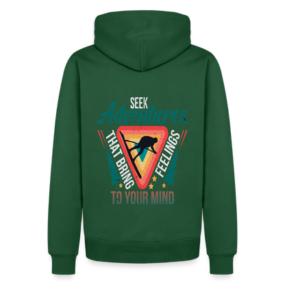 Men’s Premium Hiking / Walking Hoodie - bottle green