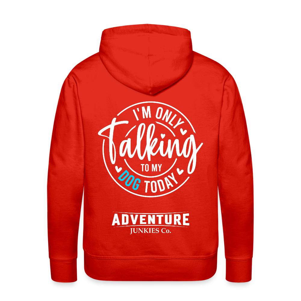 Men’s Premium Pet Hoodie - red